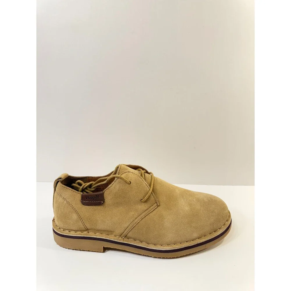 Propet Mens Shoes Finn Tan Suede US 10